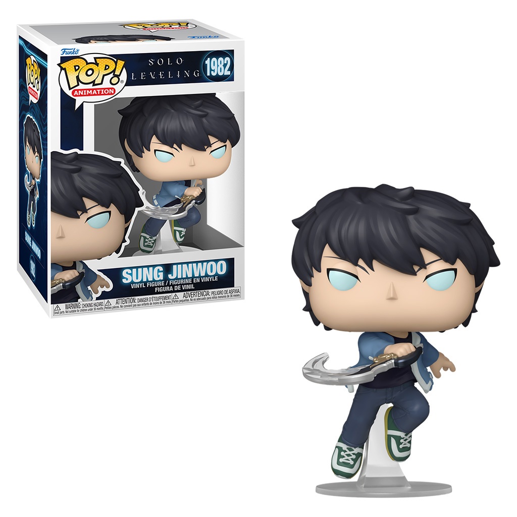 FUNKO POP SUNG JINWOO 1982  SOLO LEVELING NOVO ORIGINAL em Oferta na Shopee