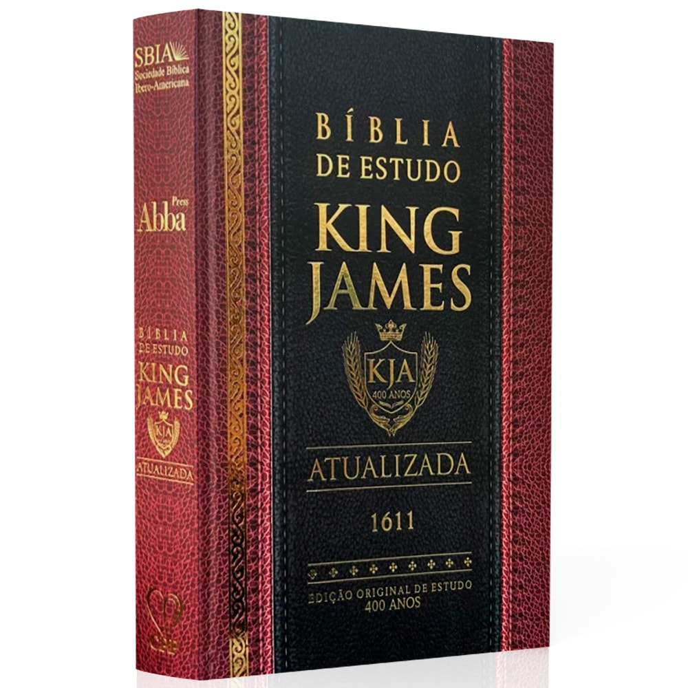 Imagem Bíblia de Estudo King James Atualizada | Hipergigante |  Full Collor | Capa Dura