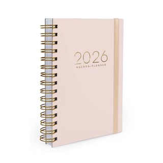 Agenda Planner 1 Dia Por Página 2026 Minimalista Cores em Oferta na Shopee