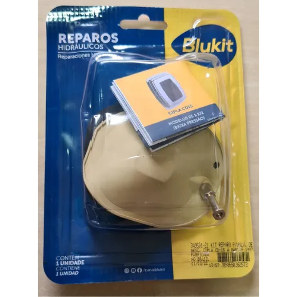 Reparo Para Válvula Descarga Cipla Cd15 A Partir 1997/04--Blukit *Referencia 349501-21