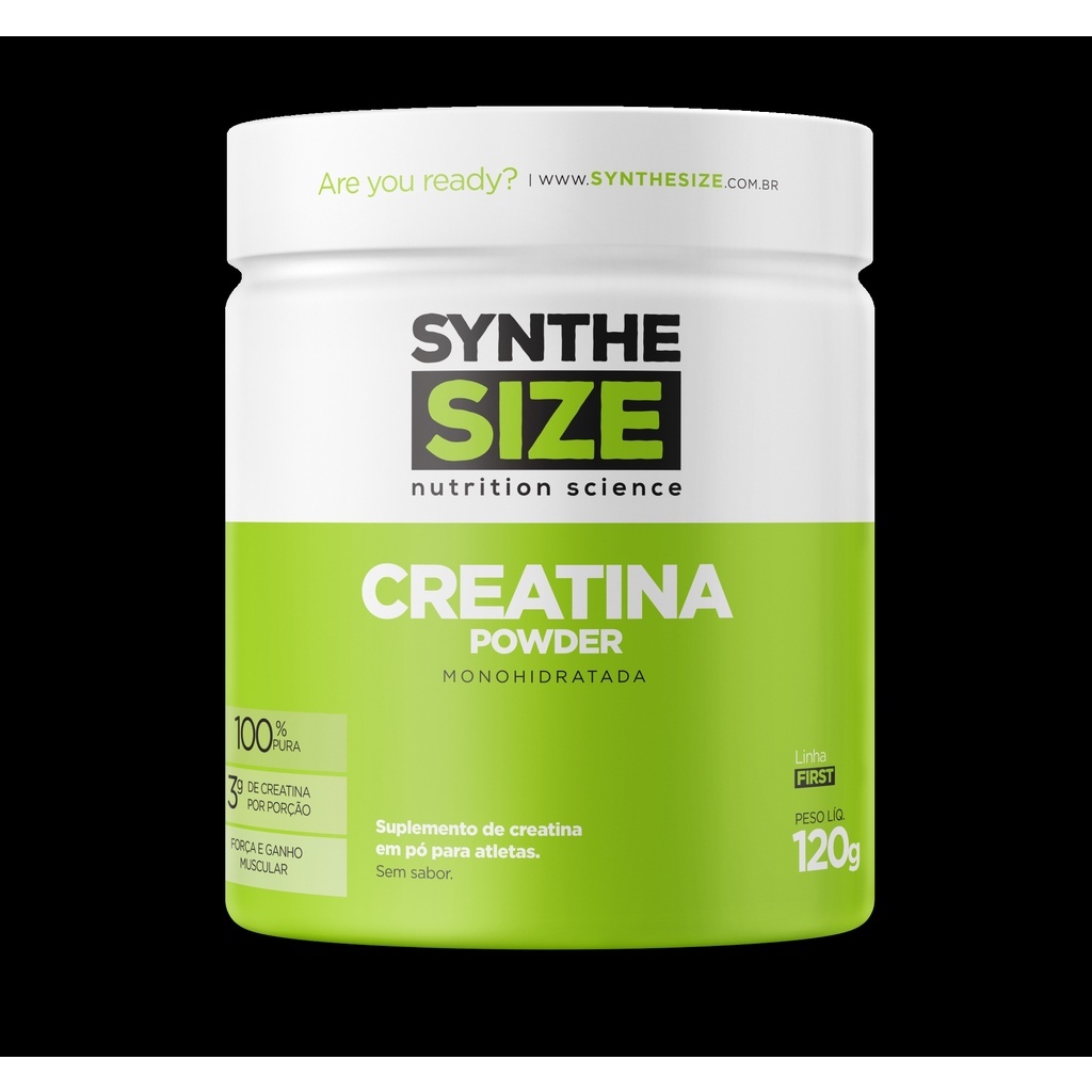 Synthesize Creatina Monohidratada - 300G Sem Sabor