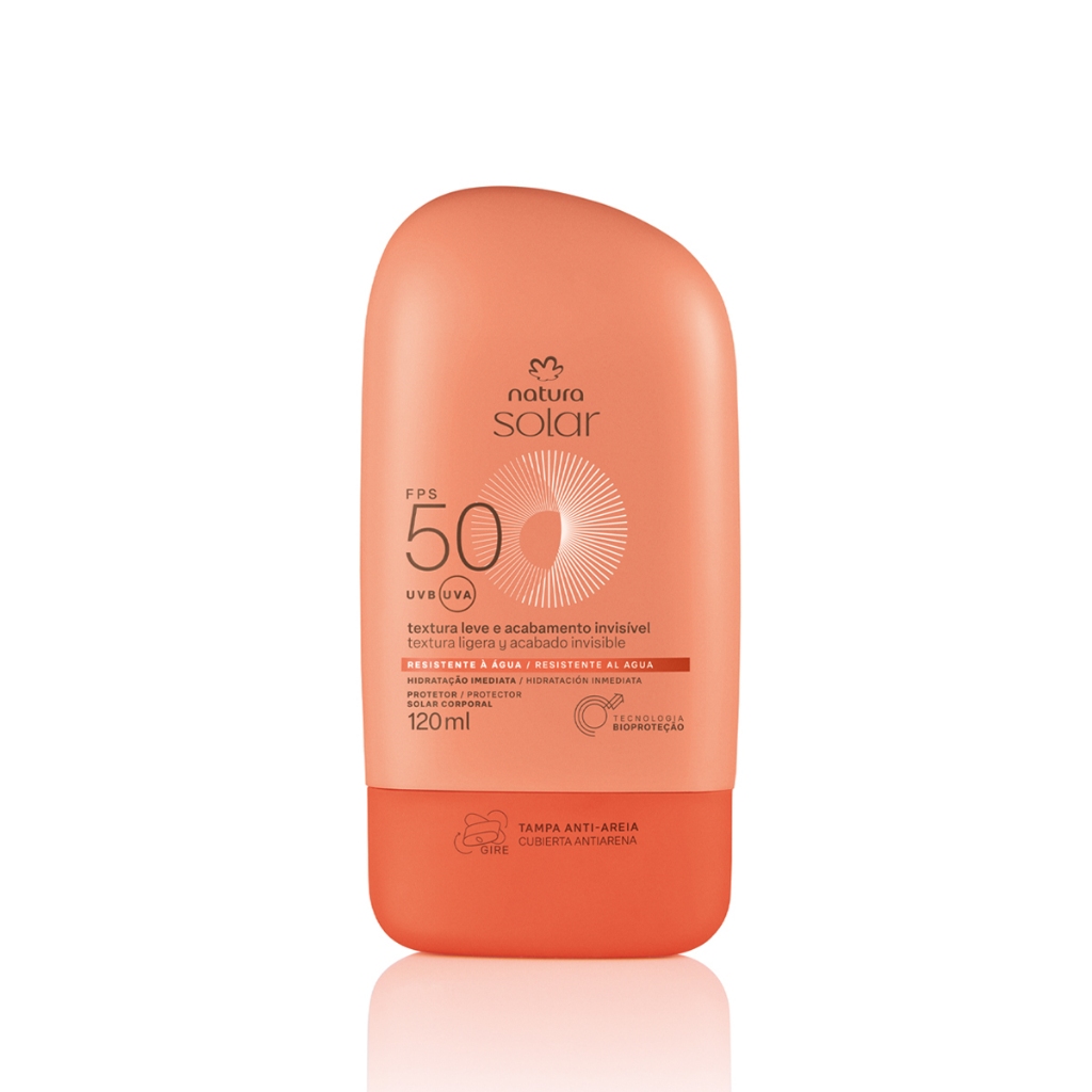 Protetor Solar Corporal FPS 50 Natura Solar 120 ml Natura