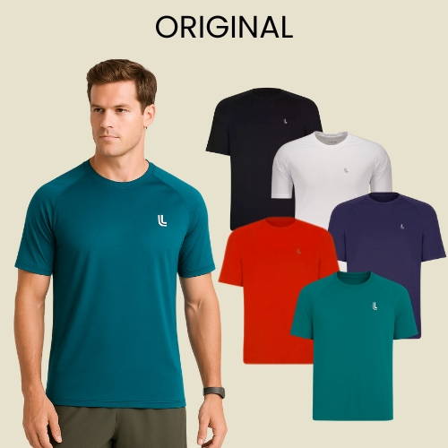 Camiseta Dry Fit Masculina Sport Performance Academia Treino Fitness Esporte Trend Black Friday