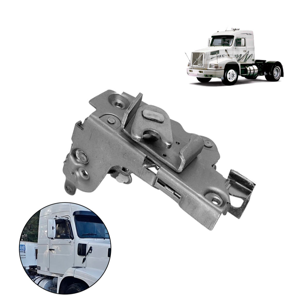 Fechadura Porta compatível Caminhão volvo NL10 NL12 EDC 1992 1993 1994 1995 a 1999 Direita