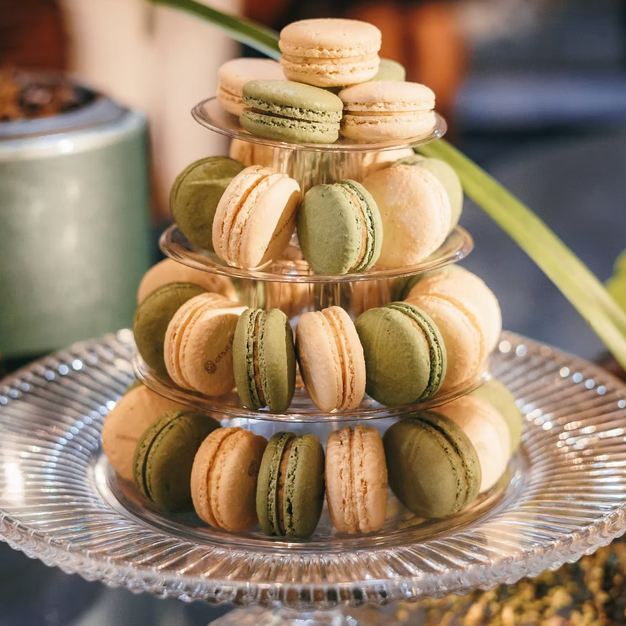 Torre 4 Pisos Para Macarons Cristal TM04C - Pct 1 Und em Oferta na Shopee