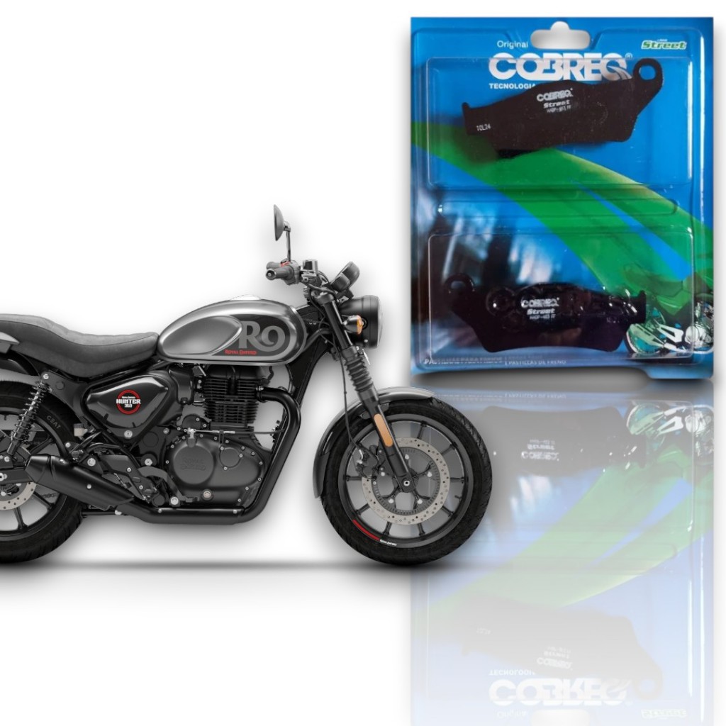 Pastilha De Freio Dianteiro Royal Enfield Hunter 350 Cobreq
