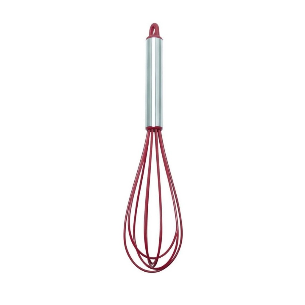 Batedor de ovos fouet silicone com cabo inox 27cm Tuut – Linha Elite