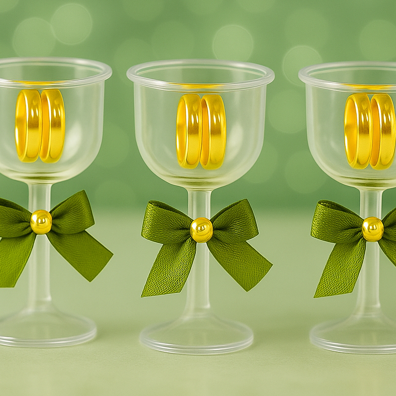 100 Lembrancinhas com aliança ou flor - dia dos pais / Congresso PROMOÇÃO em Oferta na Shopee