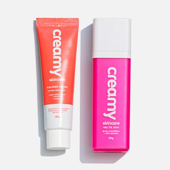 Duo Calming Cream + Mandélico em Oferta na Shopee