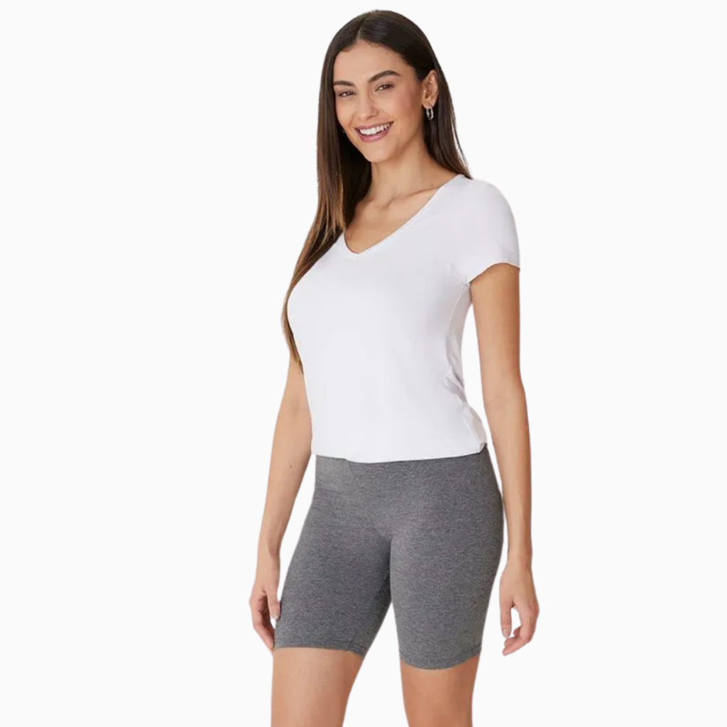 Bermuda Ciclista Cotton Adulto Malwee Promocao em Oferta na Shopee