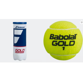 Tubo com 3 bolas de Tênis Gold Championship Babolat Azul