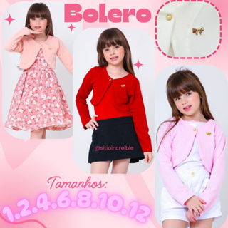 Bolero Fofo Casaco Infantil Femenino Formatura Casamento Daminha Casaquinho em Oferta na Shopee