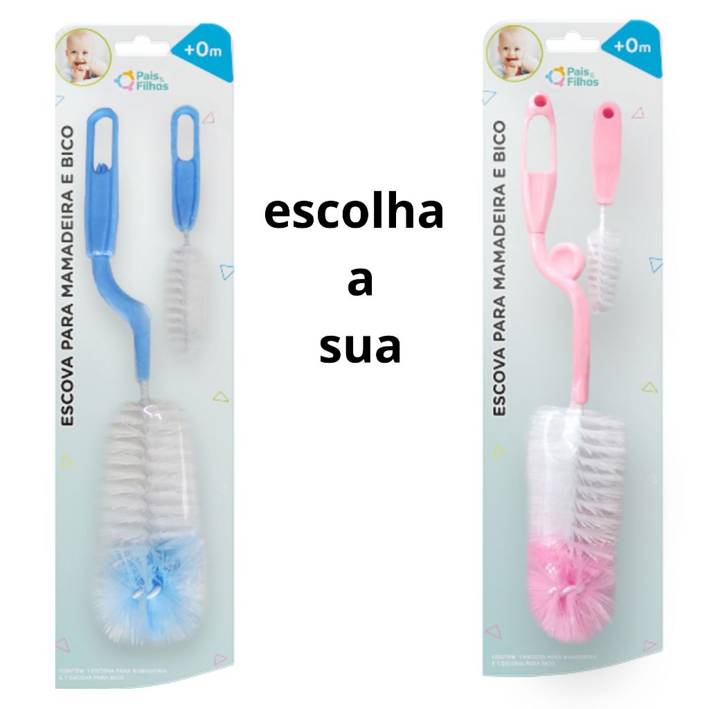 Mamadeira Escova Limpeza Profunda Em Nylon em Oferta na Shopee