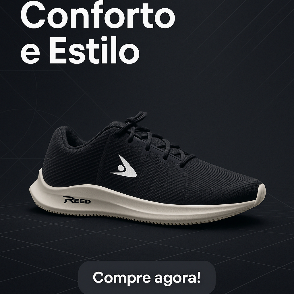 Tênis Esportivo Unissex Leve Respirável Academia e Treino