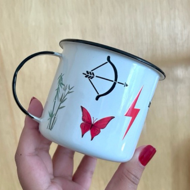 Caneca | Diluguinha personalizada Iansa e Oxossi | Umbanda e Candomble