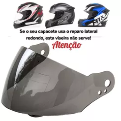 Viseira Mx2 Carbon / Mixs Gladiator / Mixs Mx2 Skyline