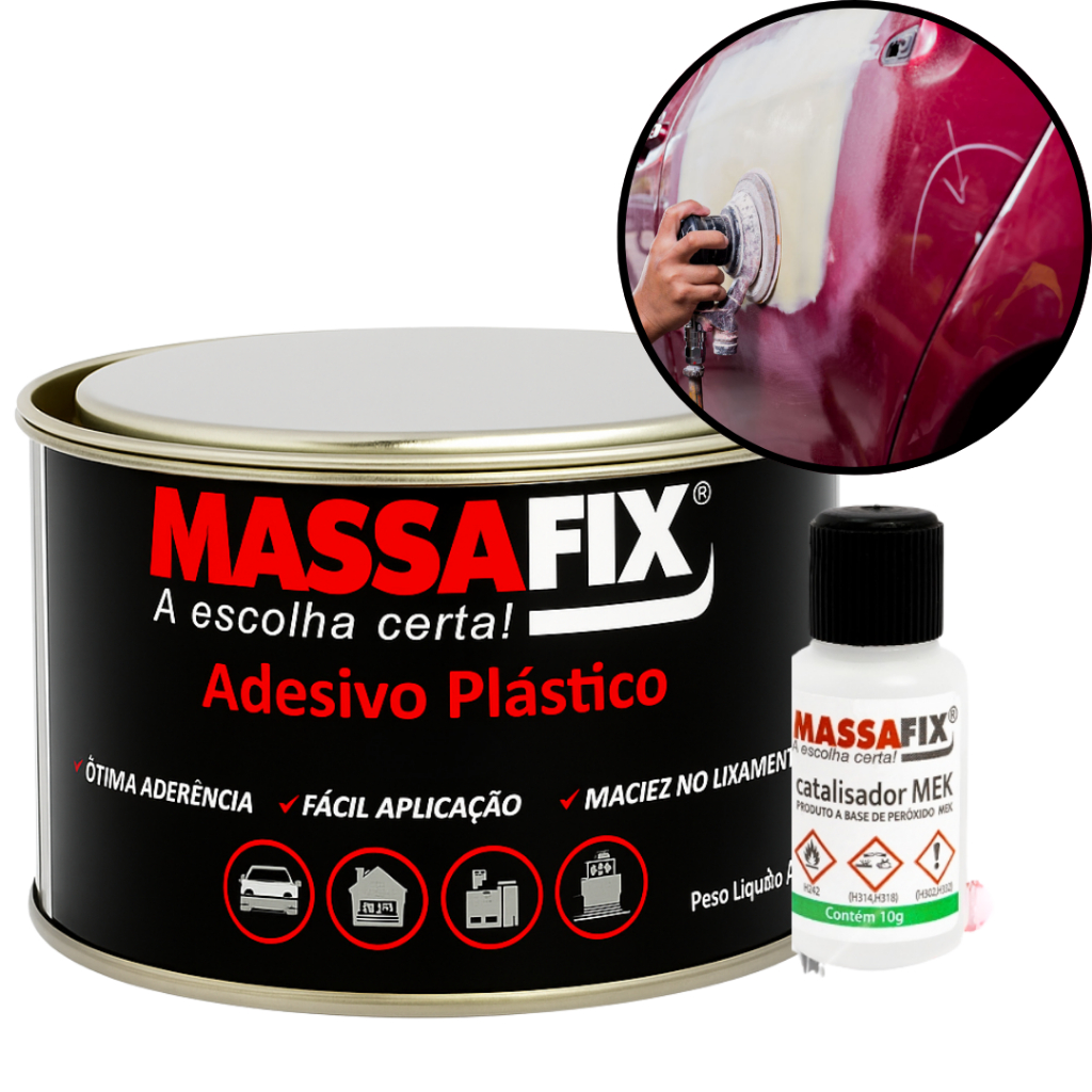 MASSA PLÁSTICA ROYAL FIX 400G ESCOLHA COR