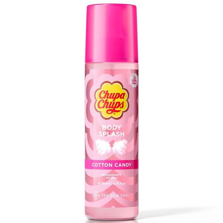 The Skin Soul Body Splash Chupa Chups Cotton Candy 200ml