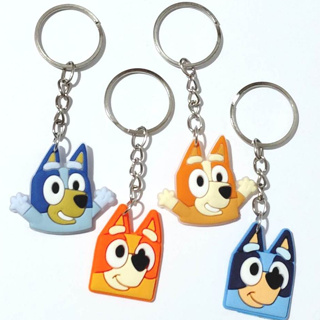 Chaveiro Bluey Emborrachado Pacote com 8 Unidades em Oferta na Shopee