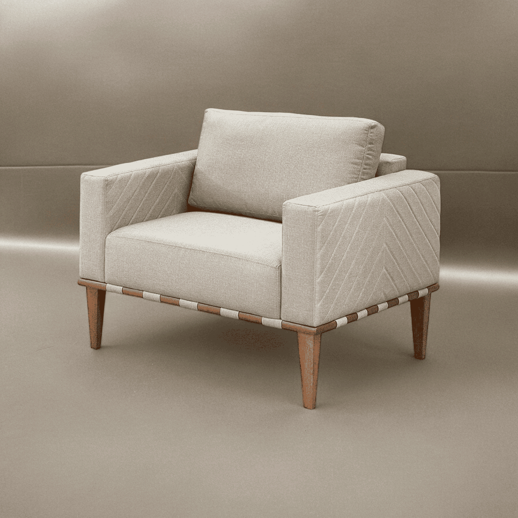 Poltrona Bella Luxo Madeira Maciça Castellar Móbile em Oferta na Shopee