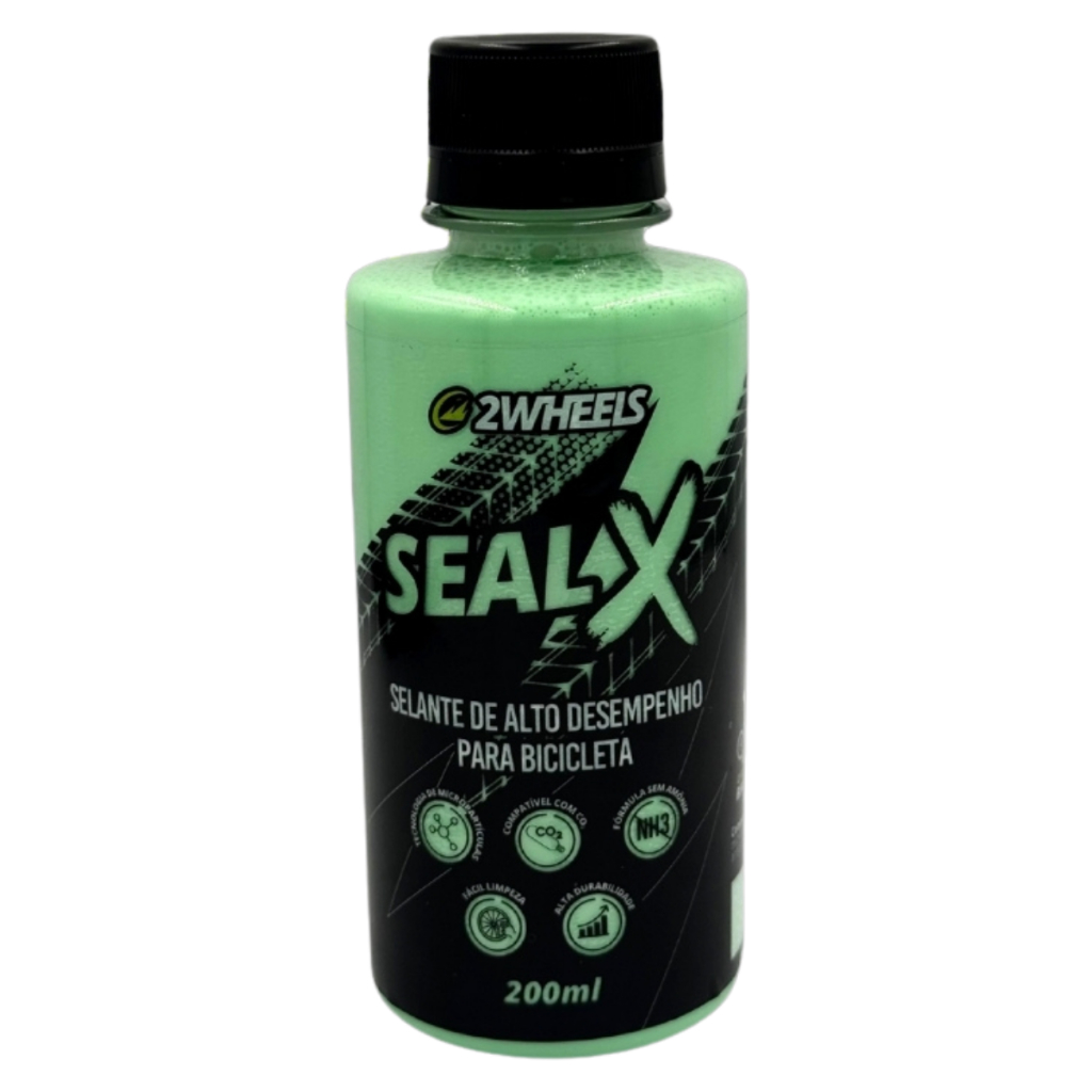 Selante Bike SEAL X Tubeless/Câmara Alta Performance CO2 Compatível 200ML em Oferta na Shopee