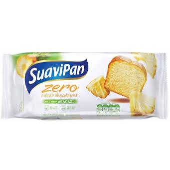 Bolo Zero Açúcar - Abacaxi 250g Marca: SuaviPan