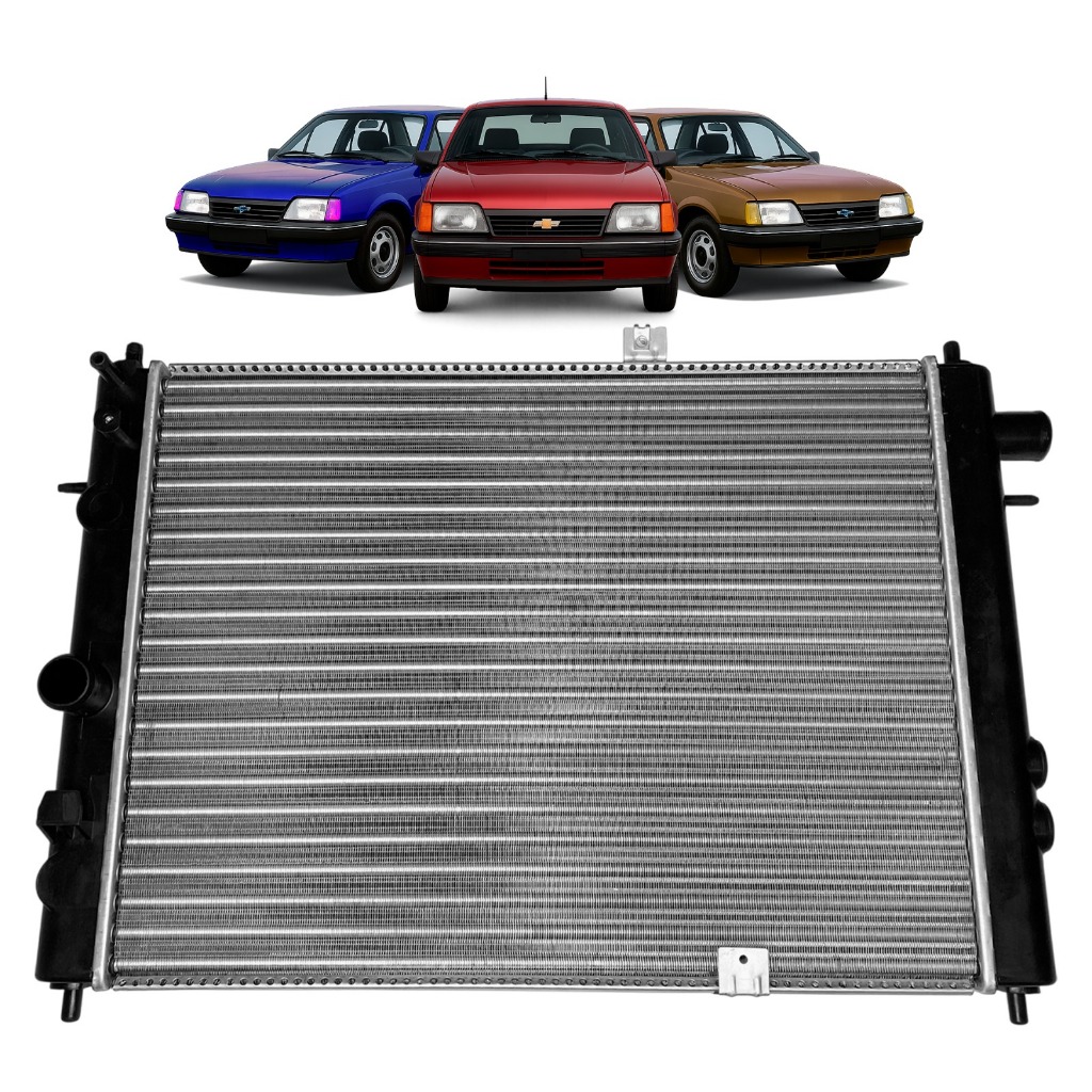 Radiador Gm Monza 1982 83 84 85 86 87 88 89 90 Com Ou Sem Ar