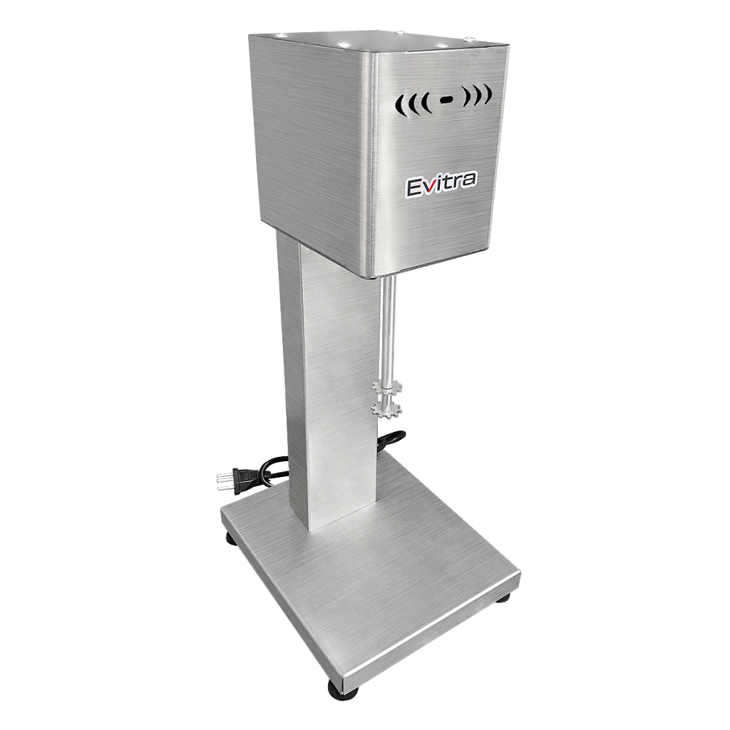 Batedor De Milkshake Misturador Inox Batedor De Sorvetes Bebida Gelada Cremosa P/ Gelaterias Evitra