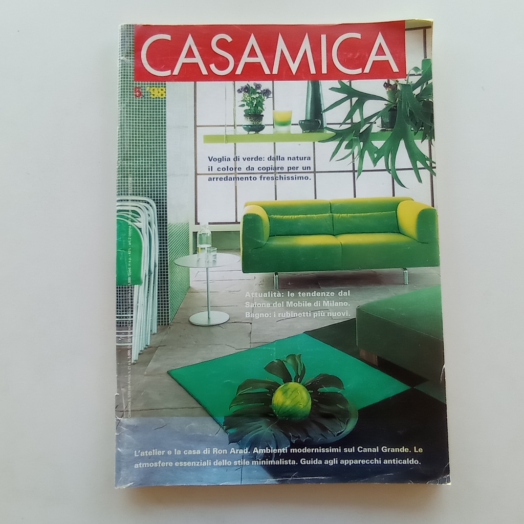 Revista Casamica nº 5 - 1995 - Arquitetura / Decoração / Paisagismo - Importada