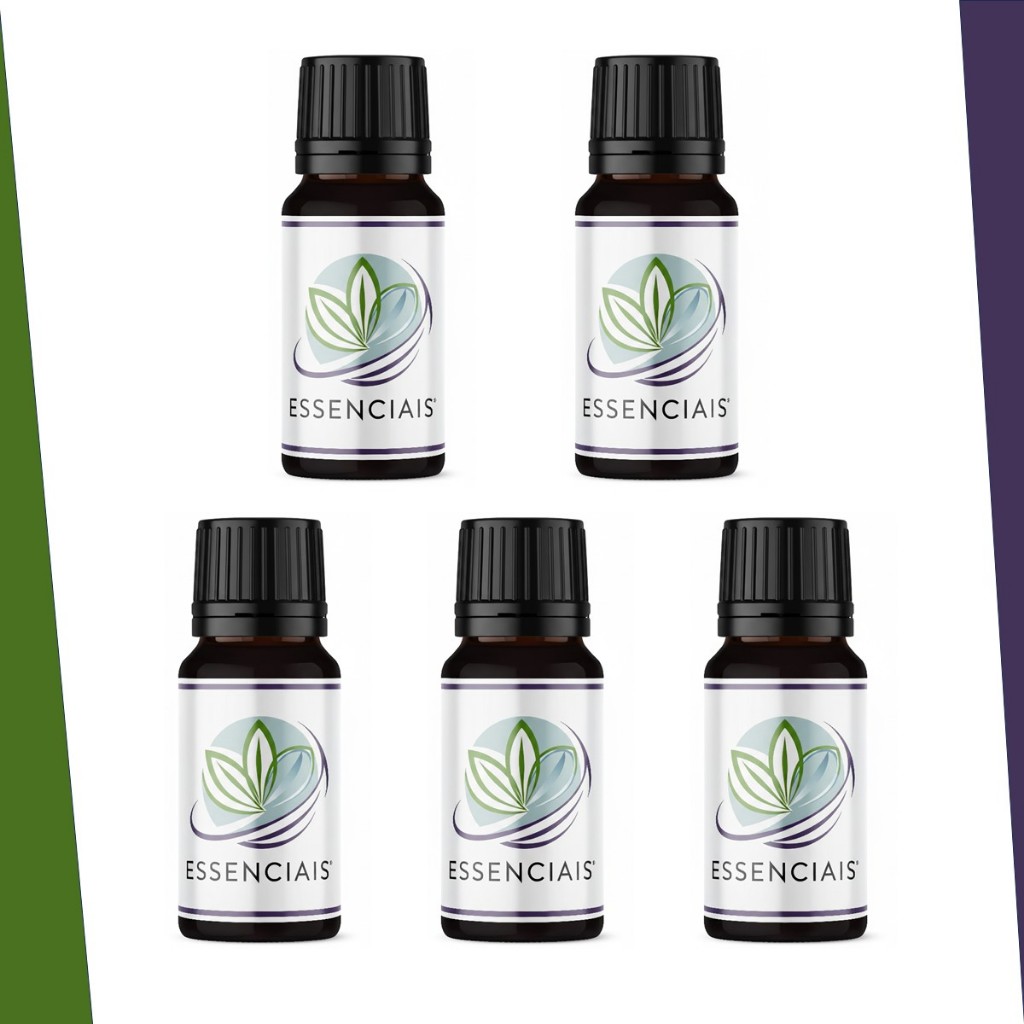KIt com 5 Essências de Perfumes 100ml | Concentradas| Diversas Fragrâncias | Essenciais