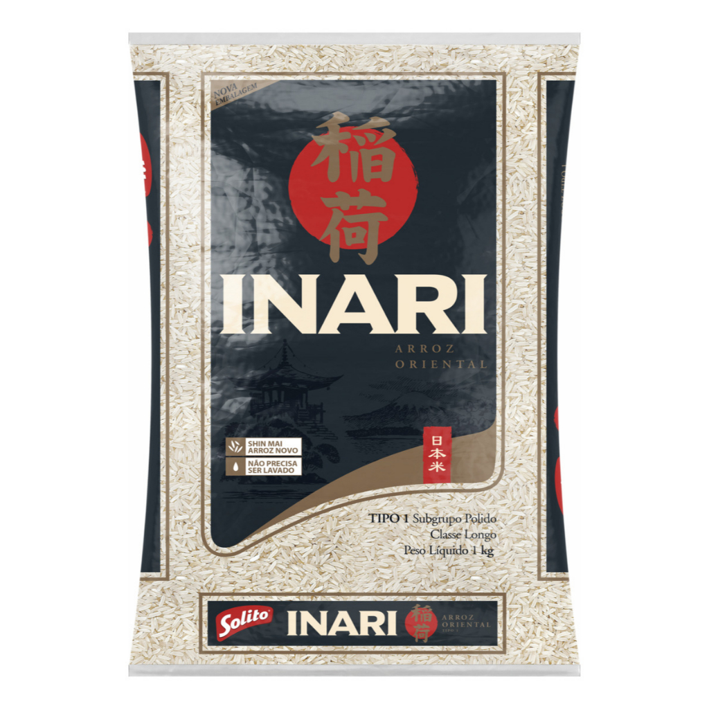 Arroz Oriental Tipo 1 Solito Inari Pacote 5kg Arroz Oriental Tipo 1 Solito Inari Pacote 5kg