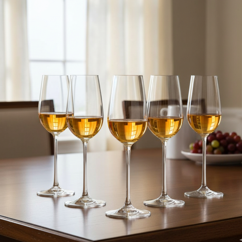 Taça Para Licor Vivien Spirit Jogo Taças de Cristal para Vinho Branco e Licor 6 Peças 110ml - Ruvolo em Oferta na Shopee