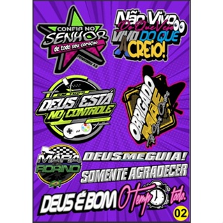 Cartela de Adesivos Grupo Máfia da Fiorino 02 em Oferta na Shopee