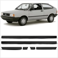 Jogo Friso Lateral Fino Gol Parati Saveiro Voyage CL 1987 88 89 90 91 92 93 1994