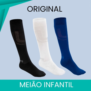 Meião Futebol Infantil Esportivo Original Cano Alto Atoalhada Conforto em Oferta na Shopee