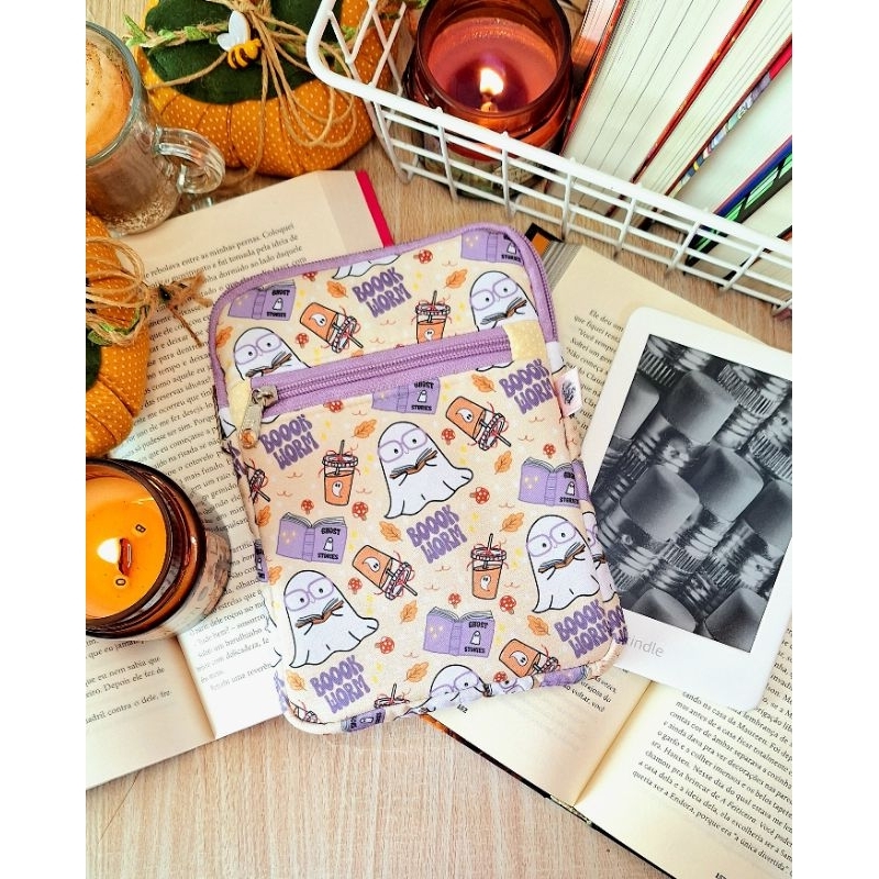 Case De Kindle Com Bolso Estampas Variadas