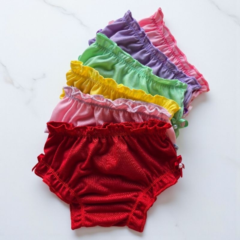 kits 10 Calcinhas Infantil  Meninas Bebê  Sem Estampas em Oferta na Shopee