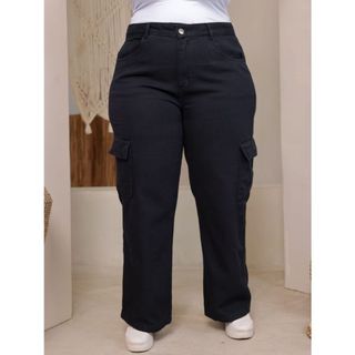 Cargo Feminina Cargo Plus Size