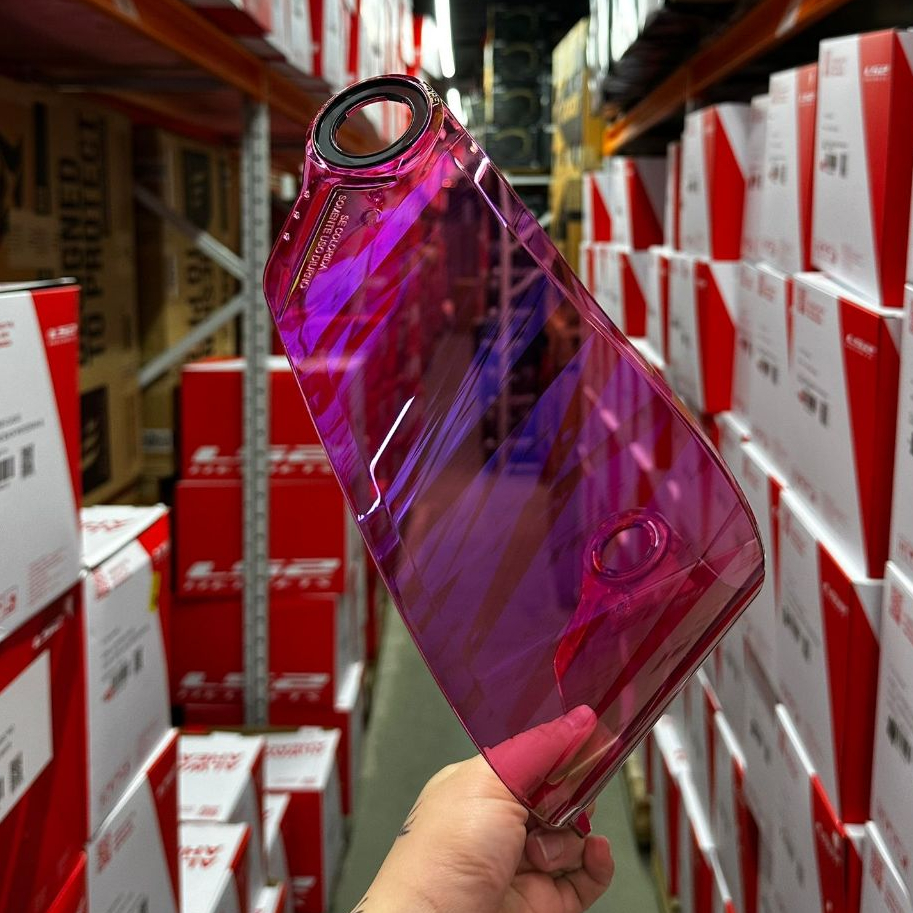VISEIRA ROSA CAMALEÃO CAPACETE LS2 E FW3 GT GTN GT X NOVA SUPER LANÇAMENTO