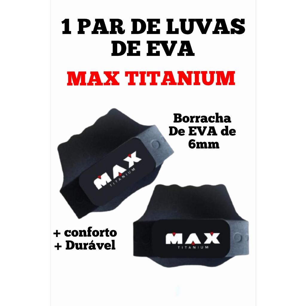 1 PAR DE LUVAS de EVA para musculação/academia/protetor palmar. modelo MAX.