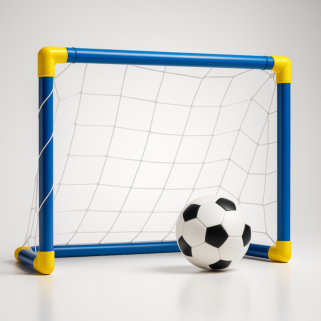 Mini Trave Futebol Infantil Kit Golzinho com Bola e Rede