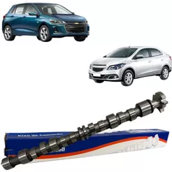 Eixo de Comando de Válvulas Indisa Para Chevrolet Onix 1.4 8v Prisma 1.4 8v 2013 Até 2019
