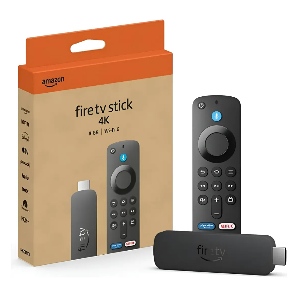 Amazon Fire TV Stick 4K - Wi-Fi 6/Bluetooth - 2ª Geração