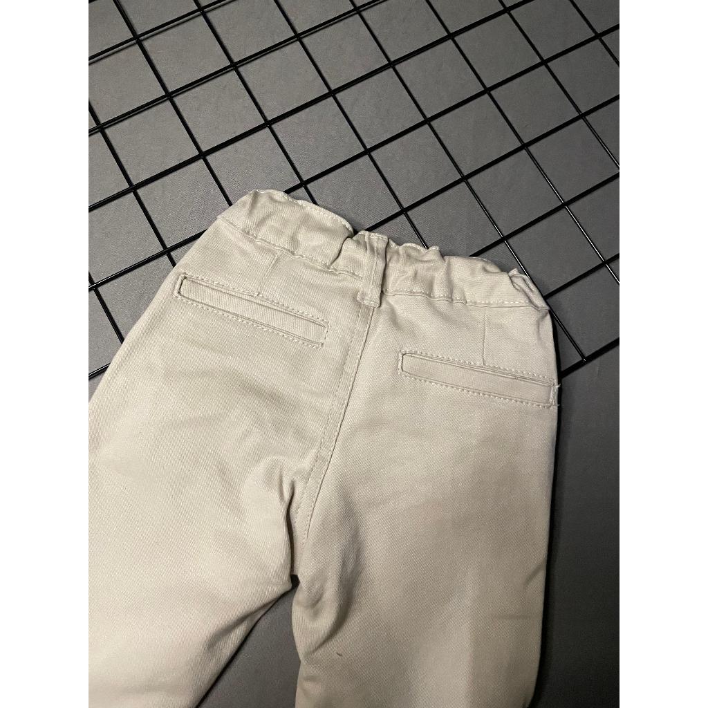 Calça Infantil Menino Esporte Fino Sarja Bolso Embutido — imagem 2 de 2