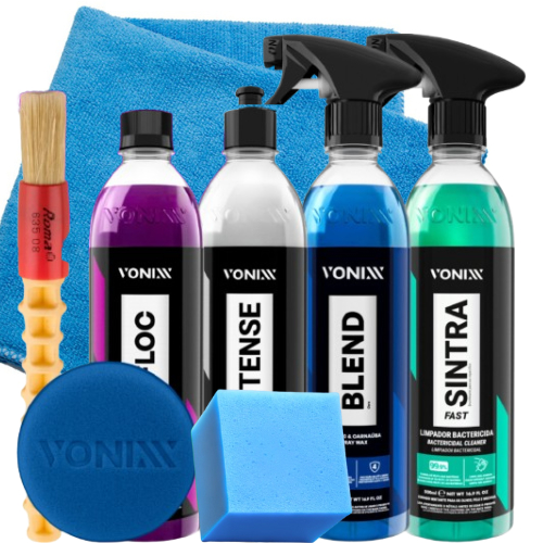 Kit Lavagem Automotiva V-floc Blend Sintra Intense Vonixx