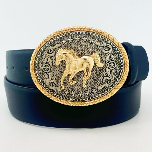 Cinto de cavalo vintage para mulheres masculino- Estilo cowboy ocidental country em Oferta na Shopee