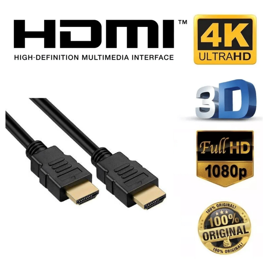 Cabo HDMI 5M Cabo 4K 10.2Gbit/s - HDMI-5M-Y