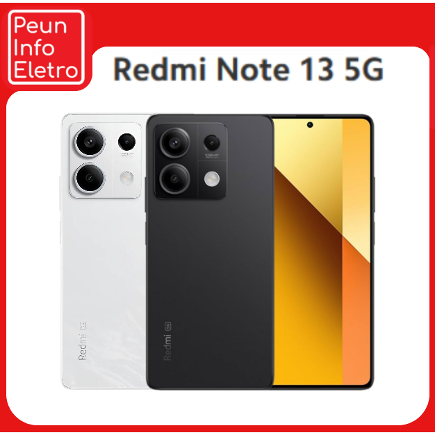 Celular Redmi 13 5G– 128GB / 8GB RAM, Câmera 108MP, Super Bateria 5000mAh