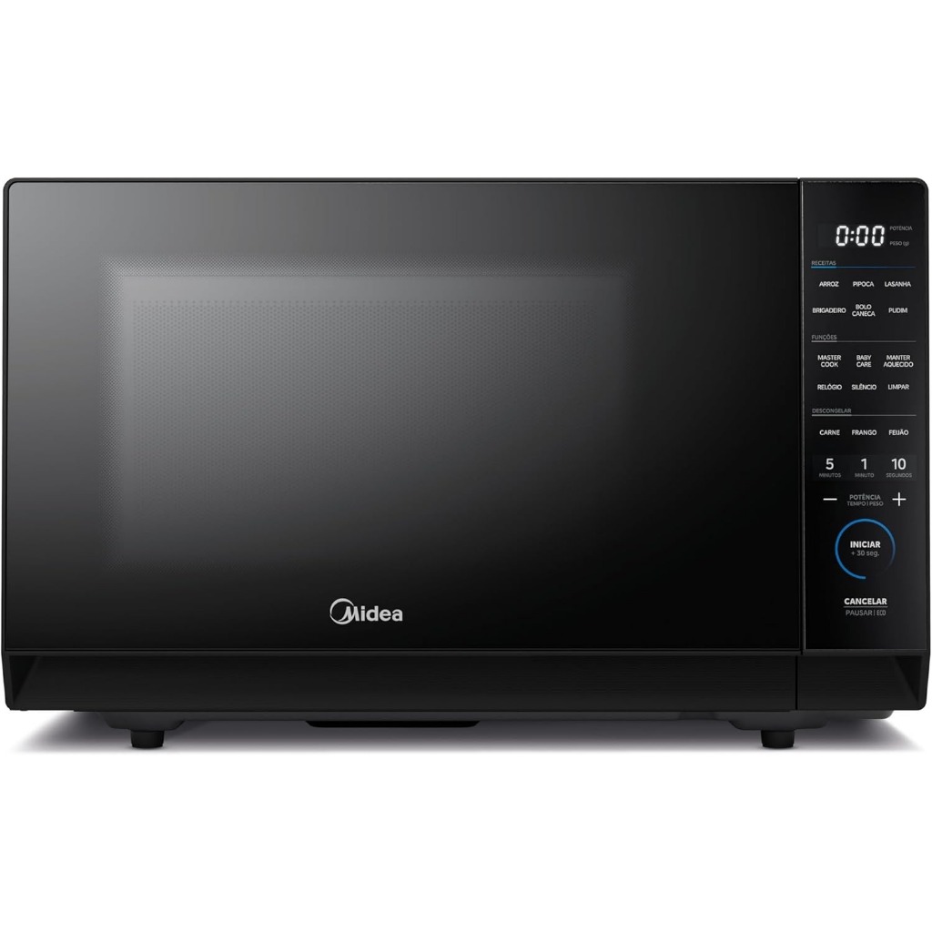 Micro-ondas 35L MasterCook Midea MHP35P Preto em Oferta na Shopee
