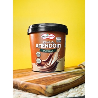 Pasta de amendoim integral cremosa 1,01KG MAZI em Oferta na Shopee